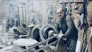Manufacturing stainless steel Utensils process.