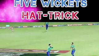 Young Abbas Afridi take 5 wickets