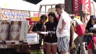Falso mundo em natal