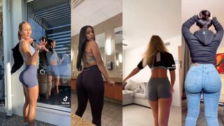 Pretty Face Booty Twerking Just Booty Jiggling Vibez