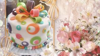 Beautiful greeting card for the 25th anniversary of Twin Melody!