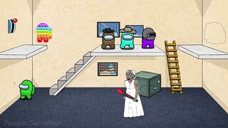 우리 가운데 애니메이션 1화 - Among Us vs Granny Animation - Among Us EP 1  Văn Thật