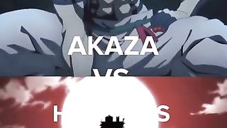 Akaza Vs All Hashira#demonslayer #shorts.