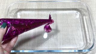 SPECIAL SERIES   Making GLITTER Slime With GALAXY Piping Bags ! Satisfying Slime Videos #1585
