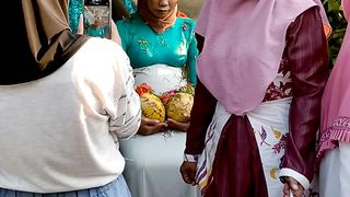 Siraman Adat jawa 7bulanan ibu hamil
