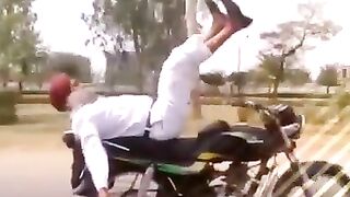 Funny bike show