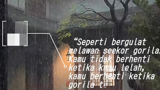 Berhentilah Hanya Ketika Kamu Berhasil Mengalahkan Tantangan
