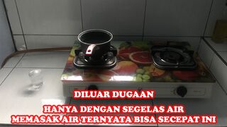 MEMASAK AIR DENGAN CEPAT / How to quickly boil water