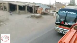 Dangerous Bus overtaking