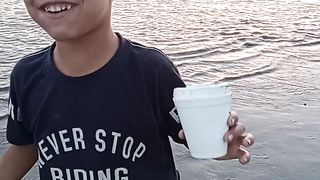 Visit at CVO beach karachi pakistan with family. #enjoy #masti #picinic