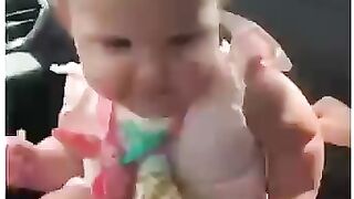 Crazy baby funny Loooollll!!!!