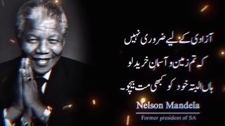 Nelson Mandela and Muhammad Ali boxer Quotes