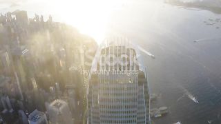 An aerial view of Hong Kong Tower