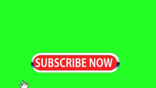 HOW TO  3D  SUBSCRIBE Button And Bell Icon  Green Screen free no Copyright 2023