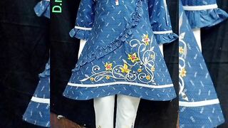 Causal were kurti designs for little girl's || stylish and branded kurti designs for kids