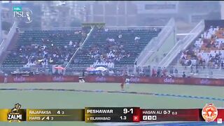 Young Muhammad Haris batting