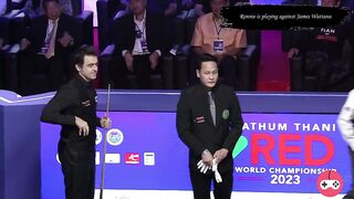 RONNIE O'SULLIVAN VS JAMES WATTANA - FULL MATCH - 2023 SIX RED WORLD CHAMPIONSHIP SNOOKER