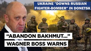 Bakhmut “Practically Surrounded”  Kyiv Downs Russian Fighter Bomber