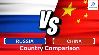 Russia vs China - Country Comparison 2023