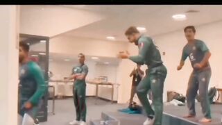 Match win celebration