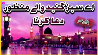 Aye sabz gumbad wale❣Qari Owais raza qadri????beautiful naat????Emotional????heart touching naat✌Status-