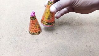 Matchstick Chain Reaction Domino vs Diwali Rocket Crackers Amazing Experiment????...