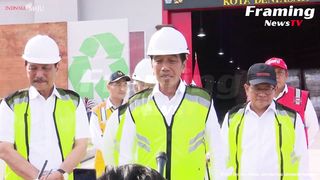 Keterangan Pers Presiden Joko Widodo Usai Meresmikan TPST Kesiman Kertalangu di Kota Denpasar Bali