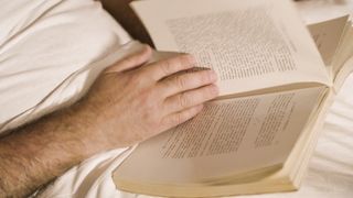 reading book
