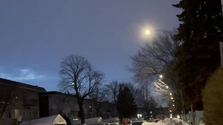 Today morning time in Montreal