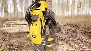 Tree Cutting with technology