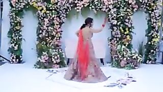 Karan and Manjot Engagement | Amazing Outdoor Bhangra Performance
