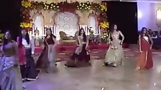 Karan and Manjot Engagement | Amazing Outdoor Bhangra Performance 2
