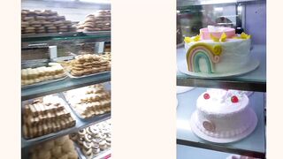 WS Bakery items cake mix basket