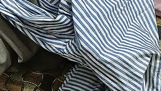 Iron clothes n a very ttiring day