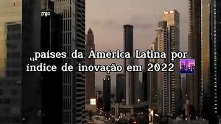Os Países da América Latina por indice de inovação
