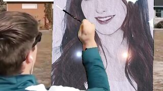 magic drawing brush |  kpop pictures can move on their own
