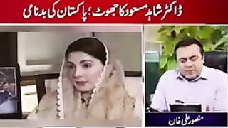 News beat by Mansoor Ali Khan Against the Dr Shahid Masood Video ????