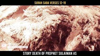 Story Death Of Prophet Sulaiman As _ Surah Saba Verses 12-19 | Quran Urdu Translation