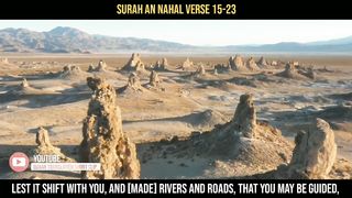 Surah Al Nahal Verses 15-23 | Quran Urdu Translation