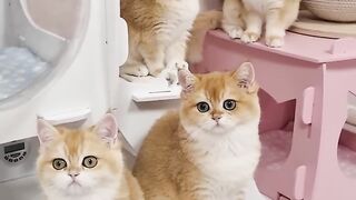 Five Тeddy Kittens ???? So cute... Subscribe channel..