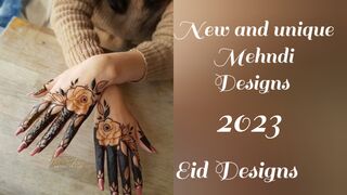 Beautiful and unique mehndi designs 2023