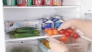 adjustable fridge basket