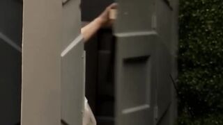 Bride Gets Caught