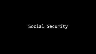 animated movie social security