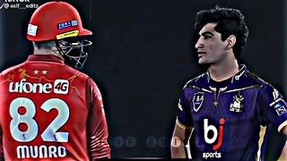 Colin Munro vs Naseem shah