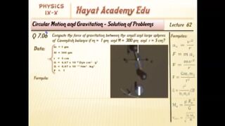 Circular Motion and Gravitation – Solution of Problem 7.06