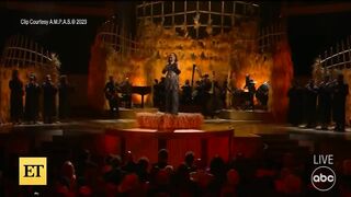 Rihanna Performs Lift Me Up at 2023 Oscars as A$AP Rocky Cheers Her On!.