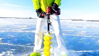Ice fishing