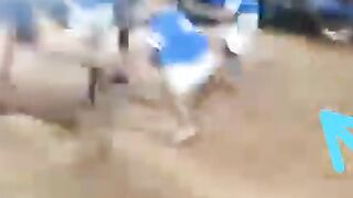 கபடி போட்டியில் விஜய் போல் கெத்து காட்டிய சிறுவன்