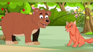 Bear and fox.  Interesting Story